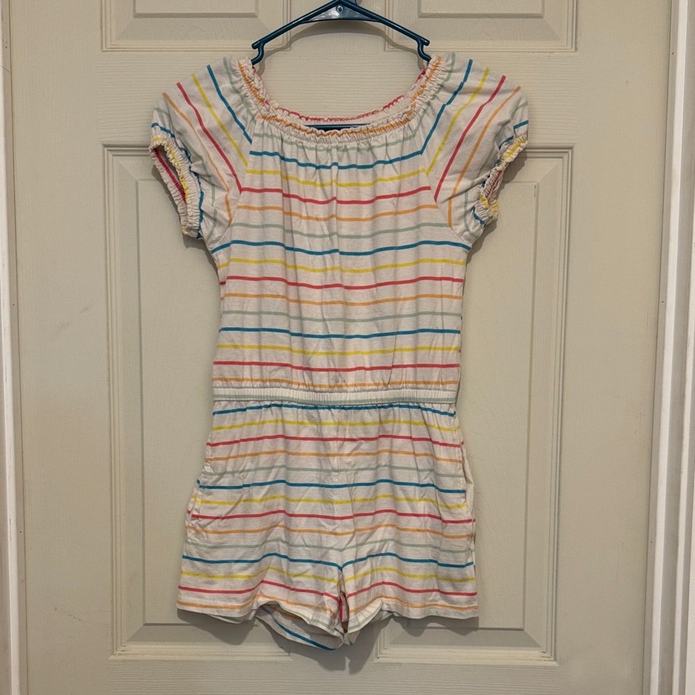 Old Navy Multicolor Striped Kids Romper